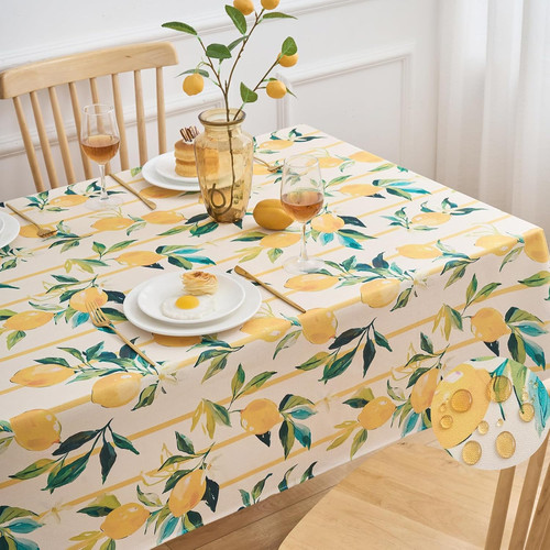 Tischdecke abwaschbar 100x100 - tischdecke,