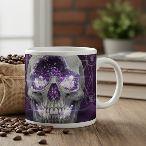 Tasse crystal geode - "crystal, geode"