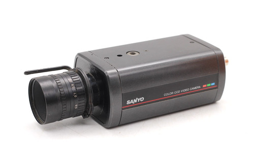 Sanyo color ccd video - color,