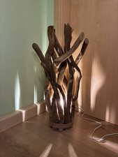 Treibholz Lampe 80cm natur