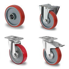 Schwerlast Lenkrolle Industriequalität – Rad PU, bis 350 kg Tragkraft, frei Haus