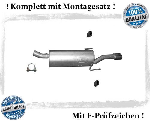 Endschalldämpfer opel astra - endschalldämpfer,
