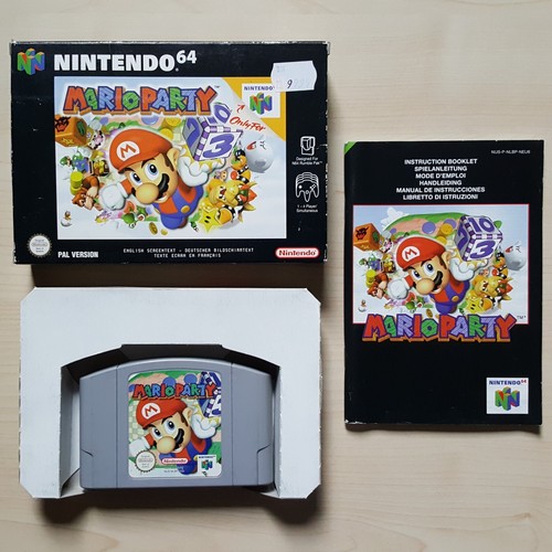 N64 mario party ovp - party, in