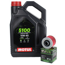 Ölfilter Hiflo HF145 + Motul