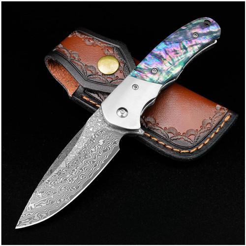 Damast taschenmesser - damast,