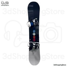 Nitro Team Snowboard 155cm All Mountain Board mit Bindung + Tasche Set