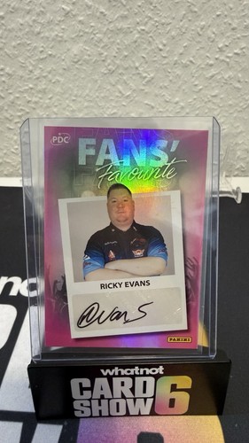 Ricky evans auto panini - /80,