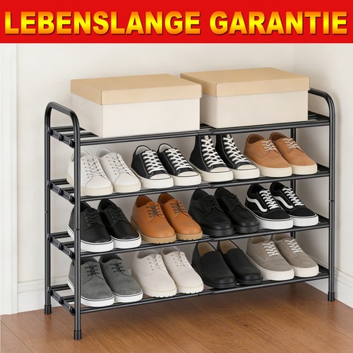 Schuhregal mit 4 etagen - schuhregal,
