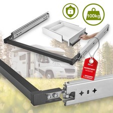 Wohnmobil Vollauszüge Einhandverriegelung 300-1200 mm 100 KG Ausbau VarioSlide
