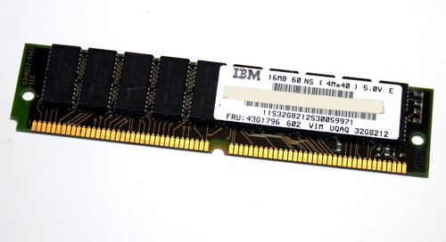Fpm ram pin ps 2 - mb, 72-pin