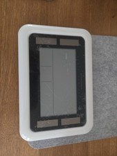 Conrad Solar Funk Wanduhr Funk-Wanduhr Uhr Digital 280 mm x 190 mm x 23 mm Weiß 