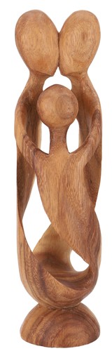 Holzfigur statue deko objekt - statue,,