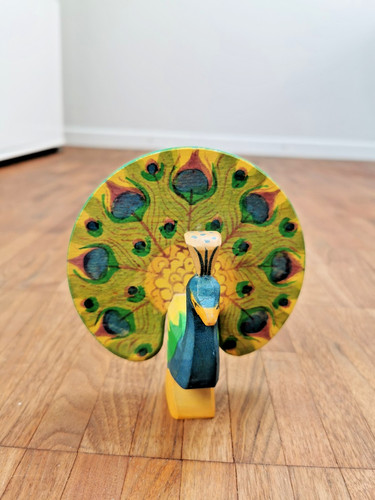 27652 vintage ostheimer - vintage, pfau