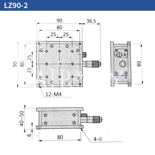 Zaxis linear stage double - linear,
