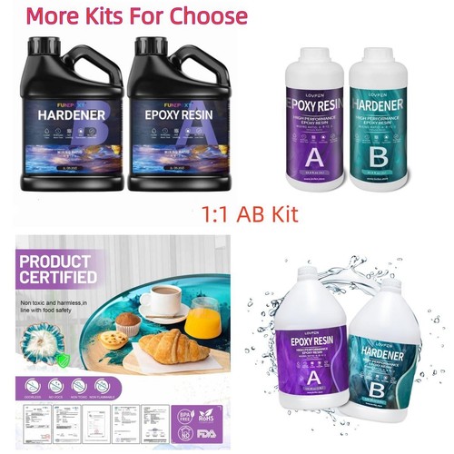 Epoxy resin kit bulk - 1:1,