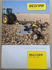 BEDNAR ROTATIONSMULCHER MULCHER Prospekt Traktor Bulldog Schlepper