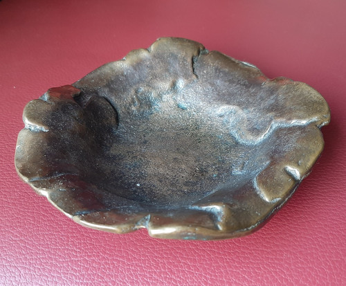 Dekorative schale aus - schale, bronze