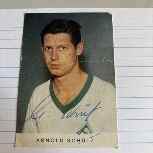 Arnold schütz sammelkarte - arnold,
