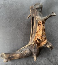 Alter Wurzelsepp, Waldgeist, Wurzel-Holz, Handarbeit, Rustikal, 43 X 36 x 17 cm