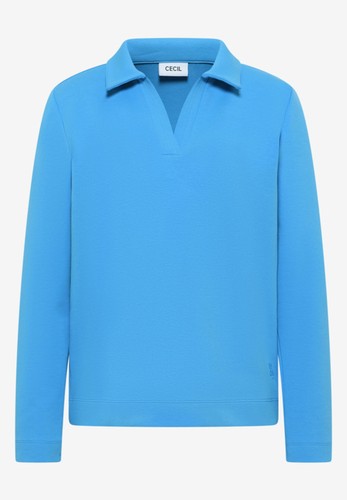 Cecil poloshirt unifarbe in - cecil,