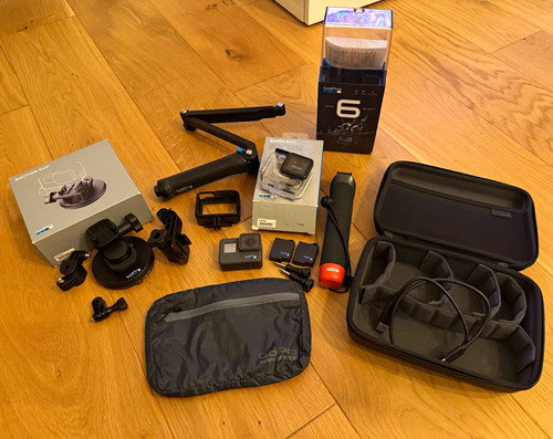 Gopro hero6 black zubehör - -,