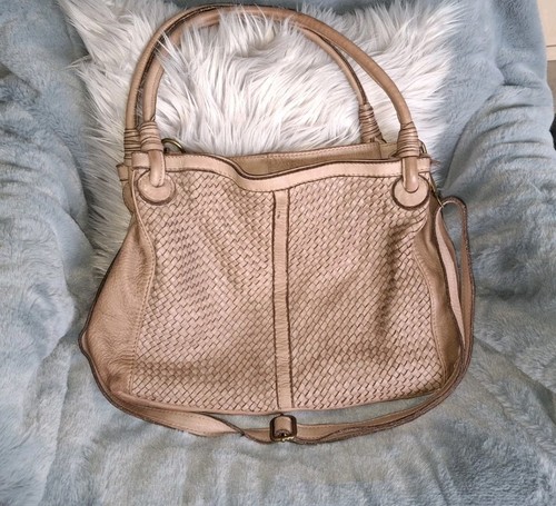 Melina leder flecht tasche - melina,