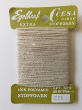 Stopfgarn Stopfwolle Garn Nähgarn Beilaufgarn Nähen Basteln DIY crème hellbeige