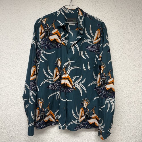 Prada hemd mit - prada, hula-muster