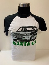 Opel  Manta B GSI  T-Shirt schwarz/weiß verschiedene Farben S M L XL XXL