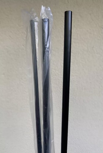 Schwarz pvd straight tip - schwarz,