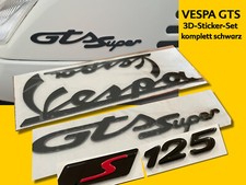 VESPA GTS - 3D-Emblem-Set -