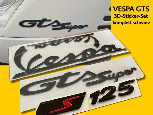 Vespa gts emblem set - vespa,