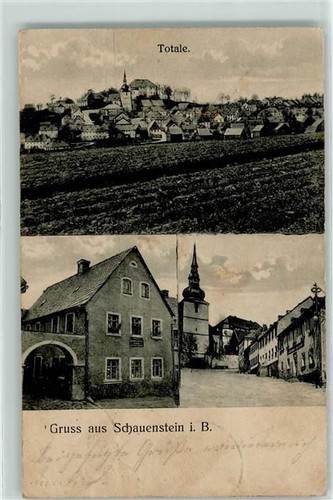 95197 w8685 schauenstein 1909 - schauenstein,