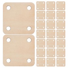  36 Pcs Gewebte Holzspäne