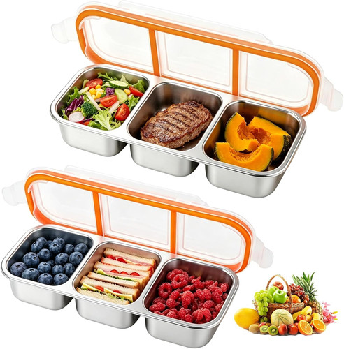 Snackbox mit fächern 2 - 3, fächern,