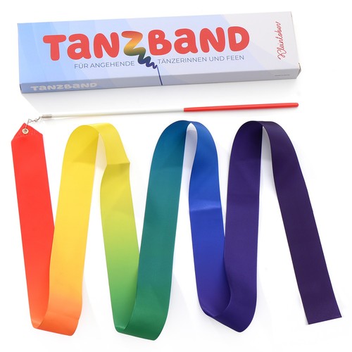 Premium gymnastikband mit stab - mit,