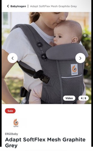 Ergobaby adapt babytrage - babytrage,