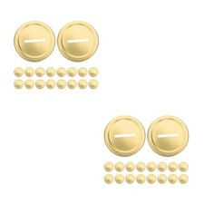  36 Metalldeckel für