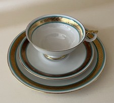 Bavaria Elfenbein Porzellan Kaffee Gedeck Sammlerstück Selten Vintage Erbstück