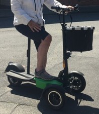 elektroroller scuddy V3 grün 