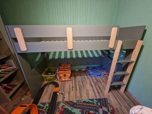 Hochbett kinderbett - ,