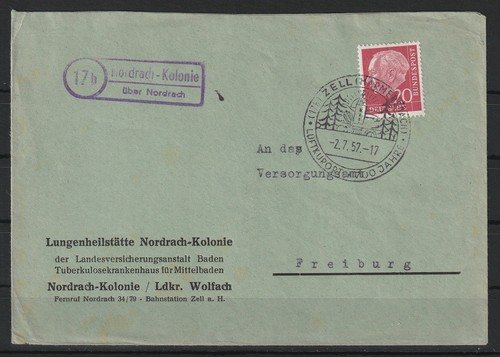 Bund brd landpost stempel - brd, landpost-stempel
