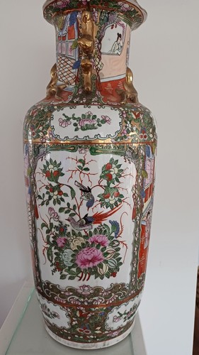 Große porzellan vase mit - vase,