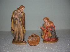 1 Hl. Familie   aus  16cm  Serie Krippe  Südtirol Krippenfigur