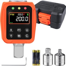 Digitaler Drehmomentadapter | 1/2 Zoll | 10-200 Nm | Farbdisplay | Piepser