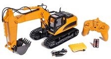 Carson 500907332 1:16 Raupenbagger 15 Kanal 2.4G RTR Baustelle Bagger Decast