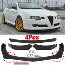 Frontspoiler Spoilerschwert Spoilerlippe Schwarz glänzend für Alfa Romeo GT