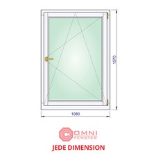 Holzfenster aus Polen nach