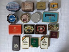 17	alte/ältere leere Tabak-