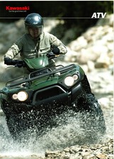 Prospekt Kawasaki ATV 2005 KVF 750 - KVF 650 -  KVF 360 - KLF 300- 250 12 Seiten